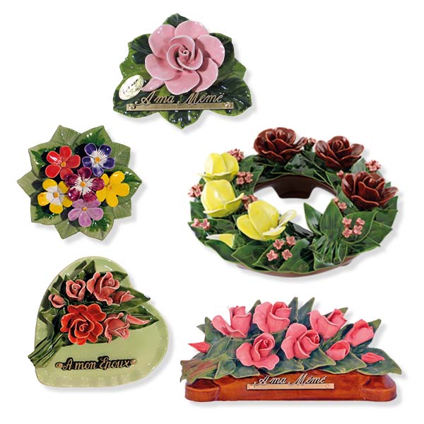 Nos collections de céramiques florales